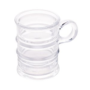 Conjunto 6 Xícaras de Vidro Vintage 95ml - Lyor