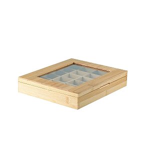 Organizador de Cápsulas Sense 24 Divisórias 30x25x5,5cm - OU