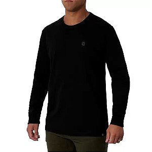 CAMISETA INVICTUS BASIC MANGA LONGA PRETA G