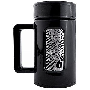 CANECA TÉRMICA INVICTUS MUGLA PRETO 430ML