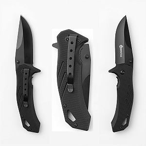 CANIVETE INVICTUS SKAGEN PRETO