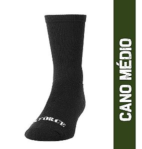 MEIA TÁTICA BRFORCE COMBATE PRETO 36-40