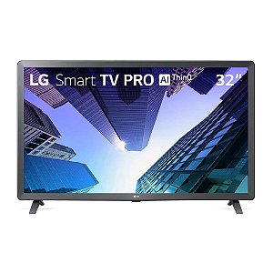 Smart TV LED PRO 32'' HD LG 32LM621 3 HDMI 2 USB Wi-fi Conversor Digital