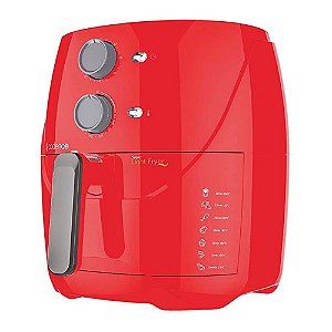 Fritadeira Elétrica FRT551 3,2L Cadence Vermelho - 110v