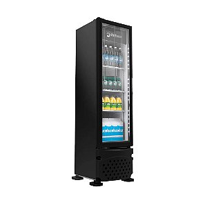 Refrigerador Expositor Vertical 229L Preto VR08 Imbera