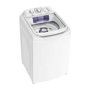 Máquina de Lavar Electrolux LAC12 12kg Automática Cesto Inox Branco - 220V