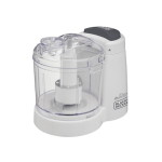 Mini Processador de Alimentos MP120 Black Decker Branco