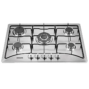 Cooktop À Gás 5 Bocas FG5135IX Suggar Inox - Bivolt