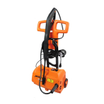 Lavadora De Alta Pressão Jacto Clean J6800 Stop Total Laranja/Preto