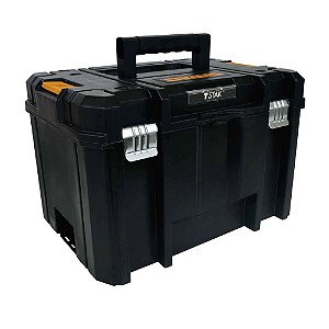 Caixa de Ferramentas Dewalt DWST17806 Fecho Metálico Caixa Profunda Preto