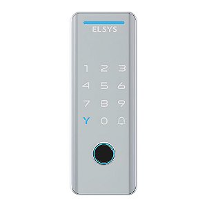 Fechadura Digital Elsys DS4100V de Sobrepor Tecno Prata