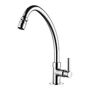 Torneira de Mesa para Cozinha Lorenzetti Slim 1167 C31 Cromado