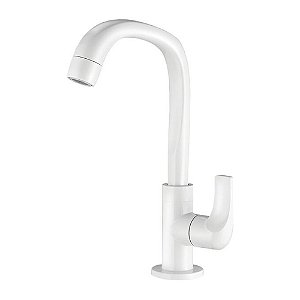 Torneira Lavatório 1195 F61 Lorenzetti Bica Alta Branca