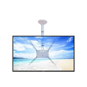 Suporte de Teto com Giro SKY30 Multivisão para Tv de até 56P Branco