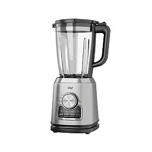 Liquidificador com Copo de Vidro WB2000 WAP Inox  220V