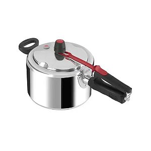 Panela De Pressão 3L Clock Original Polida com Fechamento Interno