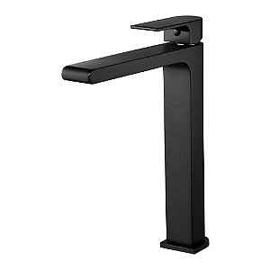 Torneira Monocomando Lorenzetti 2877 B78 de Mesa com Bica Alta Preto