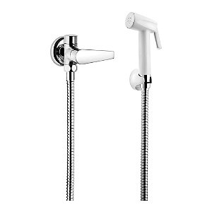 Ducha Higiênica Lorenzetti com Derivação Flexível 1,20m Cromada