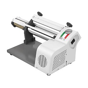 Laminador de Massa Anodilar 28cm Com Cortador Branco 110V