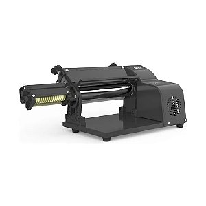 Laminador de Massas Elétrico 28cm Preto Nero com Cortador de Talharim 220V Anodilar
