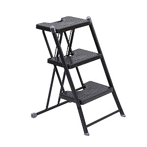 Escada Dobrável Anodilar 3 Degraus - até 120kg