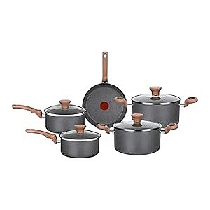 Jogo de Panelas Rochedo Natural Stone 5 Peças