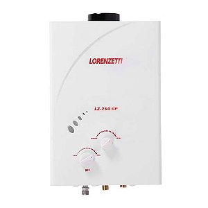 Aquecedor de Água a Gás Lorenzetti LZ 750BP GLP