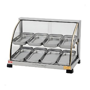 Estufa Aquecedora Marchesoni Ouro EF.2.282 8 Bandejas Duplas 220V
