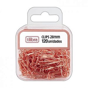 Clips 28mm Rose Gold Tilibra