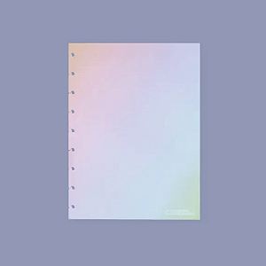 Refil Caderno Inteligente Médio Pautado Rainbow