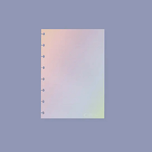 Refil Caderno Inteligente A5 Pautado Rainbow