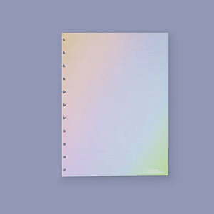 Refil Caderno Inteligente Grande Pautado Rainbow