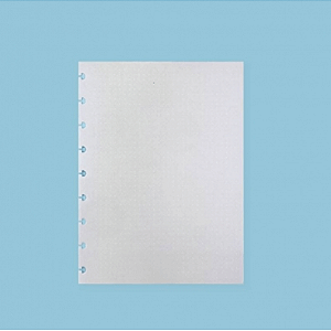 Refil Caderno Inteligente Grande Pontilhado Linha Branca 90g