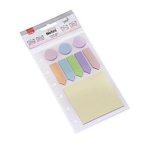 Bloco Adesivo Smart Notes Para Caderno De Disco Brw