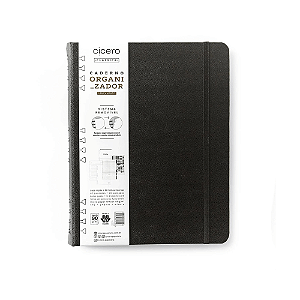 Caderno Organizador Duo Preto Clássica 17X24 Cicero