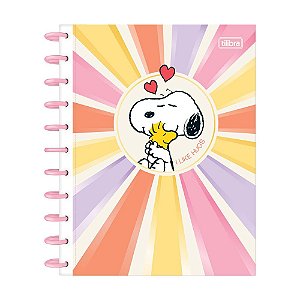 Caderno Tilidisco Universitário 10 Matérias Snoopy Tilibra