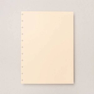 Refil Folhas Tipo Linho Creme Para o Caderno Inteligente Grande
