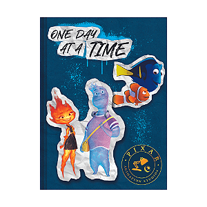 Caderno Colegial Costurado Pixar Animativa
