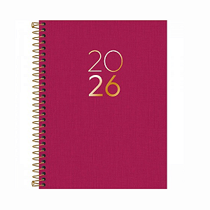 Agenda 2026 Diária Espiral M7 Lume Tilibra