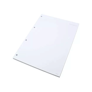 Refil Para Fichario A4 Quadriculado 90gr EcoBook