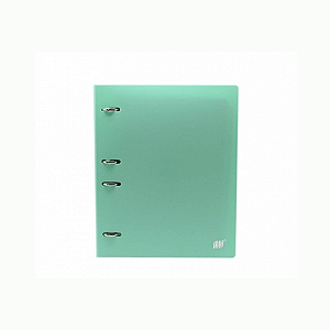 Fichario Escolar Caderno Argolado Tamanho Colegial Tons Pastel Verde Rc4ebc Yes