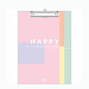 Prancheta Happy A4 Tilibra