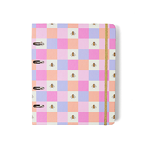 Caderno Criativo Argolado Casinha Abelha Melissa 17x24 Cicero