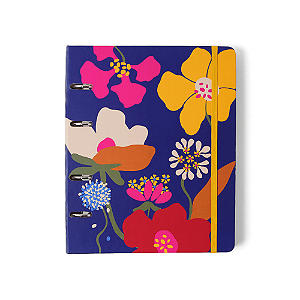 Caderno Criativo Argolado Aroma Azul Polen 17x24 Cicero