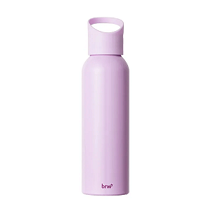 Garrafa Aluminio 600ml Lilas Brw