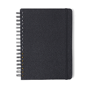 Caderno Colegial Pautado 10 Matérias 160f Preto Classica Cicero