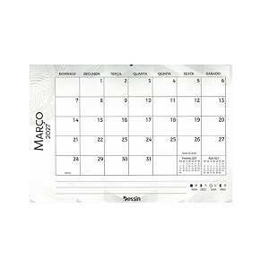 Calendário e Planner de Parede 2027 A4 Dessin