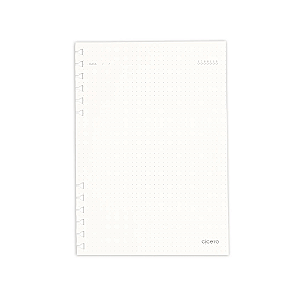 Refil Caderno Organizador Offset Pontilhado A5 Cicero