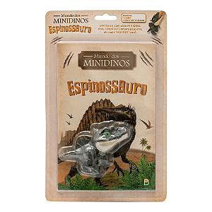 Livro Mundo dos MINIDINOS Espinossauro