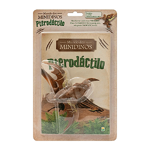 Livro Mundo dos MINIDINOS Pterodáctilo